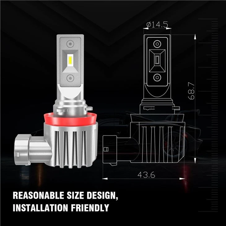 V10P Led Headlight Car Fog Light From Lanseko