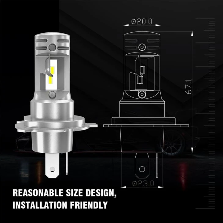 V10P Plug And Play 3000K LED Vehicle Headlights